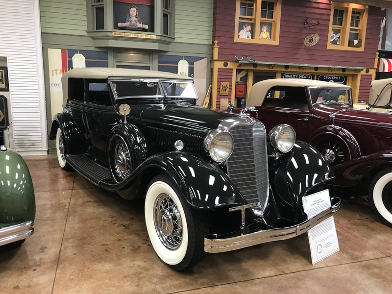 His Lincoln, which one best in class and best Lincoln at pebble beach, beating out many trailer queens after being road tripped 1500 miles.